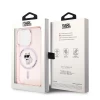 Чохол Karl Lagerfeld IML Choupette для iPhone 14 Pro Pink with MagSafe (KLHMP14LHFCCNOP)