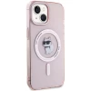 Чехол Karl Lagerfeld IML Choupette для iPhone 15 Pink with MagSafe (KLHMP15SHFCCNOP)