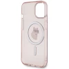 Чохол Karl Lagerfeld IML Choupette для iPhone 15 Pink with MagSafe (KLHMP15SHFCCNOP)