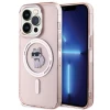 Чехол Karl Lagerfeld IML Choupette для iPhone 15 Pro Max Pink with MagSafe (KLHMP15XHFCCNOP)