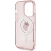 Чехол Karl Lagerfeld IML Choupette для iPhone 15 Pro Max Pink with MagSafe (KLHMP15XHFCCNOP)