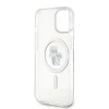 Чохол Karl Lagerfeld Karl&Choupette Glitter для iPhone 15 Transparent with MagSafe (KLHMP15SHGKCNOT)