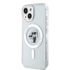 Чехол Karl Lagerfeld Karl&Choupette Glitter для iPhone 15 Plus Transparent with MagSafe (KLHMP15MHGKCNOT)