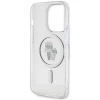 Чохол Karl Lagerfeld Karl&Choupette Glitter для iPhone 15 Pro Transparent with MagSafe (KLHMP15LHGKCNOT)