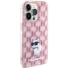 Чохол Karl Lagerfeld Monogram Choupette для iPhone 15 Pro Max Pink (KLHCP15XHNCMKLP)