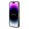 Чохол Karl Lagerfeld Liquid Glitter Ikonik для iPhone 15 Pro Transparent (KLHCP15LLKKNSK)