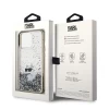 Чохол Karl Lagerfeld Liquid Glitter Choupette для iPhone 13 | 13 Pro Transparent (KLHCP13LLKCNSK)