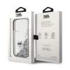 Чохол Karl Lagerfeld Liquid Glitter Choupette для iPhone 15 Pro Transparent (KLHCP15LLKCNSK)