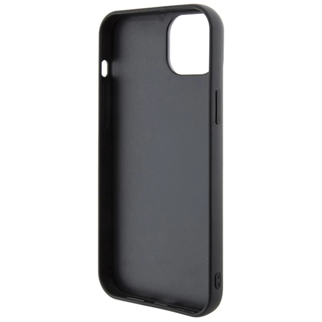 Чехол Karl Lagerfeld 3D Rubber Multi Logo для iPhone 15 Plus Black (KLHCP15M3DMKRLK)