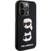 Чохол Karl Lagerfeld Silicone Karl & Choupette Head для iPhone 15 Pro Max Black (KLHCP15XSDHKCNK)