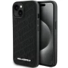 Чохол Karl Lagerfeld Quilted K Pattern для iPhone 15 Plus Black (KLHCP15MPQKPMK)