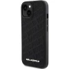 Чехол Karl Lagerfeld Quilted K Pattern для iPhone 15 Plus Black (KLHCP15MPQKPMK)