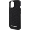 Чехол Karl Lagerfeld Quilted K Pattern для iPhone 15 Plus Black (KLHCP15MPQKPMK)