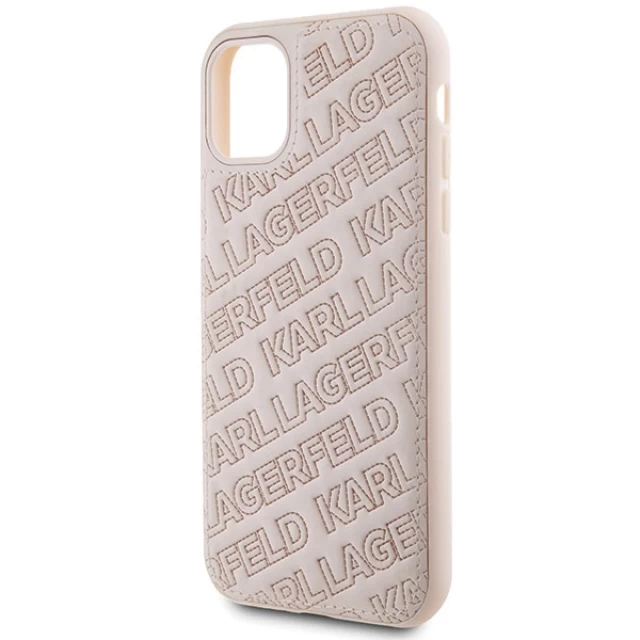 Чехол Karl Lagerfeld Quilted K Pattern для iPhone 11 | XR Pink (KLHCN61PQKPMP)