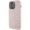 Чохол Karl Lagerfeld Quilted K Pattern для iPhone 15 Pro Pink (KLHCP15LPQKPMP)