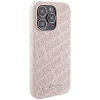 Чохол Karl Lagerfeld Quilted K Pattern для iPhone 15 Pro Pink (KLHCP15LPQKPMP)
