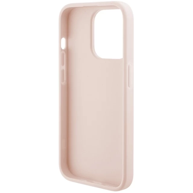 Чехол Karl Lagerfeld Quilted K Pattern для iPhone 15 Pro Pink (KLHCP15LPQKPMP)