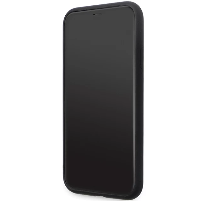 Чехол Karl Lagerfeld Silicone Ikonik Metal Pin для iPhone 11 | XR Black (KLHCN61SMHKNPK)