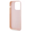 Чохол Karl Lagerfeld 3D Rubber Glitter Logo для iPhone 15 Pro Max Pink (KLHCP15X3DMBKCP)