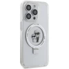 Чохол Karl Lagerfeld Ring Stand Karl&Choupette для iPhone 13 | 13 Pro White with MagSafe (KLHMP13LHMRSKCH)