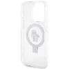 Чохол Karl Lagerfeld Ring Stand Karl&Choupette для iPhone 14 Pro Max White with MagSafe (KLHMP14XHMRSKCH)