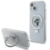 Чехол Karl Lagerfeld Ring Stand Karl&Choupettte для iPhone 15 White with MagSafe (KLHMP15SHMRSKCH)