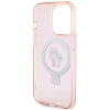 Чехол Karl Lagerfeld Ring Stand Karl&Choupettte для iPhone 15 Pro Pink with MagSafe (KLHMP15LHMRSKCP)