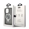 Чехол Karl Lagerfeld Ring Stand Karl&Choupette для iPhone 14 Pro Black with MagSafe (KLHMP14LHMRSKCK)