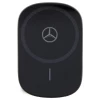 Автотримач з функцією бездротової зарядки Mercedes Silver Stars 15W Black with MagSafe (MEWCCGSLK)