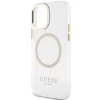 Чохол Guess Metal Outline для iPhone 12 | 12 Pro Gold with MagSafe (GUHMP12MHTRMD)