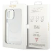 Чехол Guess Metal Outline для iPhone 12 | 12 Pro Silver with MagSafe (GUHMP12MHTRMS)