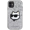 Чехол Karl Lagerfeld Glitter Choupette Patch для iPhone 11 | XR Silver (KLHCN61G2CPS)