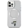 Чехол Karl Lagerfeld Karl & Choupette для iPhone 12 | 12 Pro Transparent with MagSafe (KLHMP12MHNKCIT)