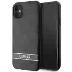 Чехол Guess 4G Stripe для iPhone 11 | XR Grey (GUHCN61P4SNK)