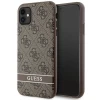 Чехол Guess 4G Stripe для iPhone 11 | XR Brown (GUHCN61P4SNW)