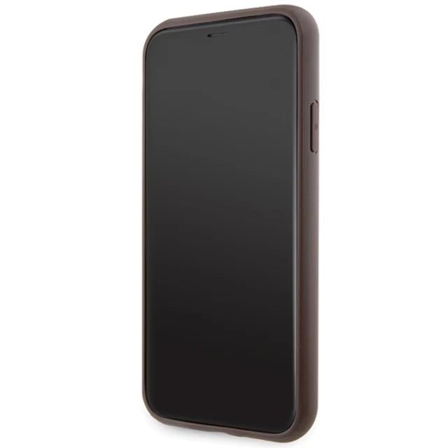 Чехол Guess 4G Stripe для iPhone 11 | XR Brown (GUHCN61P4SNW)