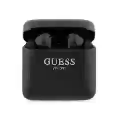 Беспроводные наушники Guess Printed Logo TWS Black (GUTWSSU20ALEGK)
