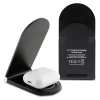 Беспроводное зарядное устройство Karl Lagerfeld Choupette 2-in-1 15W Black with MagSafe (KLDCRFALCHNK)