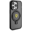 Чохол Ferrari Ring Stand 2023 Collection для iPhone 15 Pro Max Black with MagSafe (FEHMP15XUSCAK)