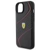 Чехол Ferrari Twist Metal Logo для iPhone 15 Plus Black (FEHCP15MPTWK)