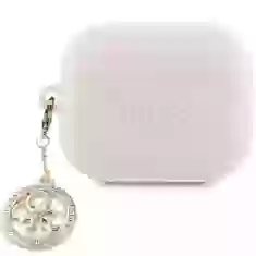Чехол Guess 3D Rubber 4G Diamond Charm для AirPods Pro 2 Pink (GUAP23DSLGHDP)