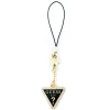 Универсальный ремешок Guess Heart Triangle Diamond Charm Gold Black (GUCPMTDCK)