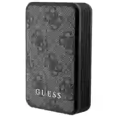 Портативний зарядний пристрій Guess 4G Leather Metal Logo 10000mAh 18W Brown (GUPB10DP4GEGW)