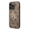 Чохол Guess 4G Big Metal Logo для iPhone 15 Pro Max Brown (GUHCP15X4GMGBR)