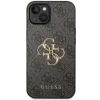 Чехол Guess 4G Big Metal Logo для iPhone 15 Plus Grey (GUHCP15M4GMGGR)