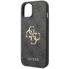 Чехол Guess 4G Big Metal Logo для iPhone 15 Plus Grey (GUHCP15M4GMGGR)