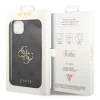 Чехол Guess 4G Big Metal Logo для iPhone 15 Plus Grey (GUHCP15M4GMGGR)