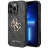 Чехол Guess 4G Big Metal Logo для iPhone 15 Pro Max Grey (GUHCP15X4GMGGR)