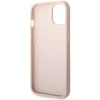 Чохол Guess 4G Big Metal Logo для iPhone 15 Pink (GUHCP15S4GMGPI)