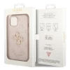 Чехол Guess 4G Big Metal Logo для iPhone 15 Plus Pink (GUHCP15M4GMGPI)